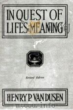 IN QUEST OF LIFE'S MEANING（1937 PDF版）