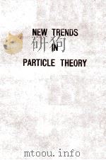 new trends in particle theory P187（ PDF版）