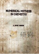 NUMERICAL METHODS IN CHEMISTRY     PDF电子版封面  0824768183   