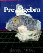 PRE-ALGEBRA   1992  PDF电子版封面     