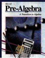 PRE-ALGEBRA:A TRANSITION TO ALGEBRA（1992 PDF版）