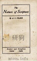 The Nature of Scripture（1922 PDF版）