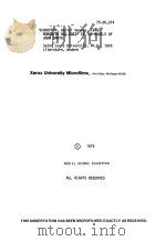 MONOMYTH AND MOTIF IN THE NOVELS OF JOHN BARTH   1975  PDF电子版封面     