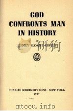GOD CONFRONTS MAN IN HISTORY   1947  PDF电子版封面     