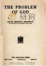 THE PROBLEM OF GOD   1930  PDF电子版封面     