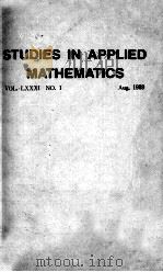 STUDIES IN APPLIED MATHEMATICS VOL.81 NO.1（1989 PDF版）