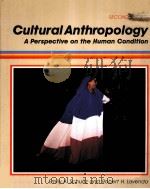 CULTURAL ANTHROPOLOGY:A PERSPECTIVE ON THE HUMAN CONDITION SECOND EDITION   1990  PDF电子版封面    EMILY A.SCHULTZ AN ROBERT H.LA 