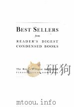 BEST SELLERS FROM READER‘S DIGEST CONDENSED BOOKS   1967  PDF电子版封面     