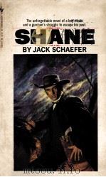 SHANE   1983  PDF电子版封面    JACK SCHAEFER 