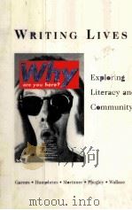 WRITING LIVES:EXPLORING LITERACY AND COMMUNITY（1996 PDF版）