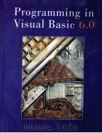 PROGRAMMING IN VISUAL BASIC VERSION 6.0（1999 PDF版）