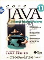 CORE JAVA TM 1.1 VOLUME Ⅱ-ADVANCED FEATURES   1998  PDF电子版封面    CAY S.HORSTMANN AND GARY CORNE 