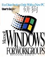 MICROSOFT WORKGROUP ADD-ON FOR WINDOWS:USER‘S GUIDE   1993  PDF电子版封面     