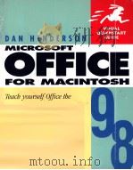 MICROSOFT OFFICE 98 FOR MACINTOSH（1998 PDF版）