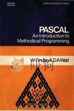 PASCAL:AN INTRODUCTION TO METHODICAL PROGRAMMING SECOND EDITION   1981  PDF电子版封面    WILLIAM FINDLAY AND DAVID A WA 