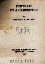 PORTRAIT OF A CARPENTER   1931  PDF电子版封面     