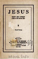 JESUS     PDF电子版封面     