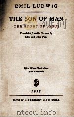 THE SON OF MAN（1928 PDF版）