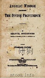 THE DIVINE PROVIDENCE   1928  PDF电子版封面     