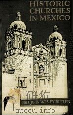 HISTORIC CHURCHES IN MEXICO     PDF电子版封面     