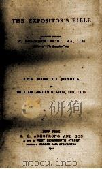 THE EXPOSITOR'S BIBLE   1901  PDF电子版封面     