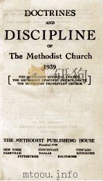 DISCIPLINE 1939   1939  PDF电子版封面     