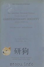 CONTEMPORARY SOCIETY（1941 PDF版）