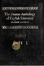 THE NORTON ANTHOLOGY OF ENGLISH LITERATURE FOURTH EDITION VOLUME 1 PART 1（1966 PDF版）