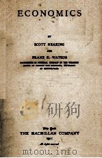 ECONOMICS   1911  PDF电子版封面    SCOTT NEARING AND FRANK D. WAT 