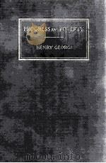 PROGRESS AND POVERTY  THE REMEDY   1939  PDF电子版封面    HENRY GEORGE 