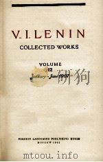 V.I.LENIN COLLECTED WORKS VOLUME 12  JANUARY 1907 - JUNE 1907（1962 PDF版）