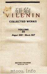 V.I.LENIN COLLECTED WORKS VOLUME 23 AUGUST 1916 - MARCH 1917（1964 PDF版）