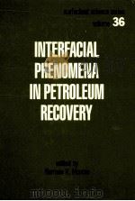 Interfacial Phenomena in Petroleum Recovery     PDF电子版封面     