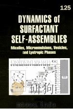 DYNAMICS OF SURFACTANT SELF-ASSEMBLIES     PDF电子版封面     