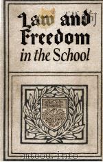 LAW AND FREEDOM IN THE SCHOOL（1924 PDF版）