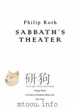 SABBATH'S THEATER     PDF电子版封面    PHILIP ROTH 