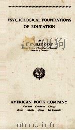 PSYCHOLOGICAL FOUNDATIONS OF EDUCATION（1935 PDF版）