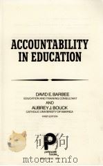 ACCOUNTABLITY IN EDUCATION（1974 PDF版）