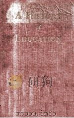 A HISTORY OF EDUCATION   1946  PDF电子版封面    JAMES MULHERN 