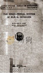 THE EDUCATIONAL SYSTEM OF RURAL DENMARK（1914 PDF版）