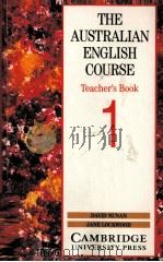 THE AUSTRALIAN ENGLISH COURSE Teacher's Book 1（ PDF版）
