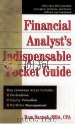 Financial Analyst's Indispensable Pocket Guide     PDF电子版封面  0071361561   