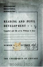 READING AND PUPIL DEVELOPMENT  VOLUME II（1940 PDF版）