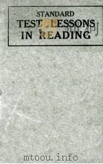 STANDARD TEST LESSONS IN READING BOOK TWO   1925  PDF电子版封面    WILLIAM A. McCALL AND LELAH MA 