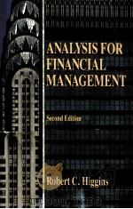 ANALYSIS FOR FINANCIAL MANAGEMENT     PDF电子版封面  0256068992   