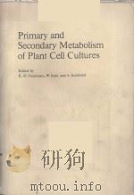 Primary and Secondary Metabolism of Plant Cell Cultures（ PDF版）