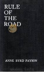 RULE OF THE ROAD   1937  PDF电子版封面     