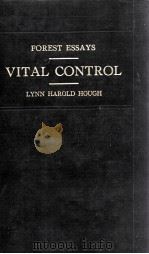 VITAL CONTROL（1934 PDF版）