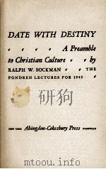 DATE WITH DESTINY     PDF电子版封面    RALPH W. SOCKMAN 