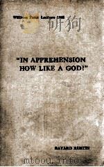 “IN APPREHENSION HOW LIKE A GOD!”（1948 PDF版）